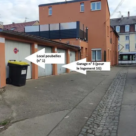 Romains 1g - De Tourisme Classe Avec Garage Gratuit Appartamento Strasburgo